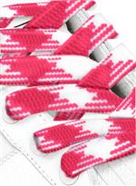 Woven veters Lipstick - Wit (nieuw)